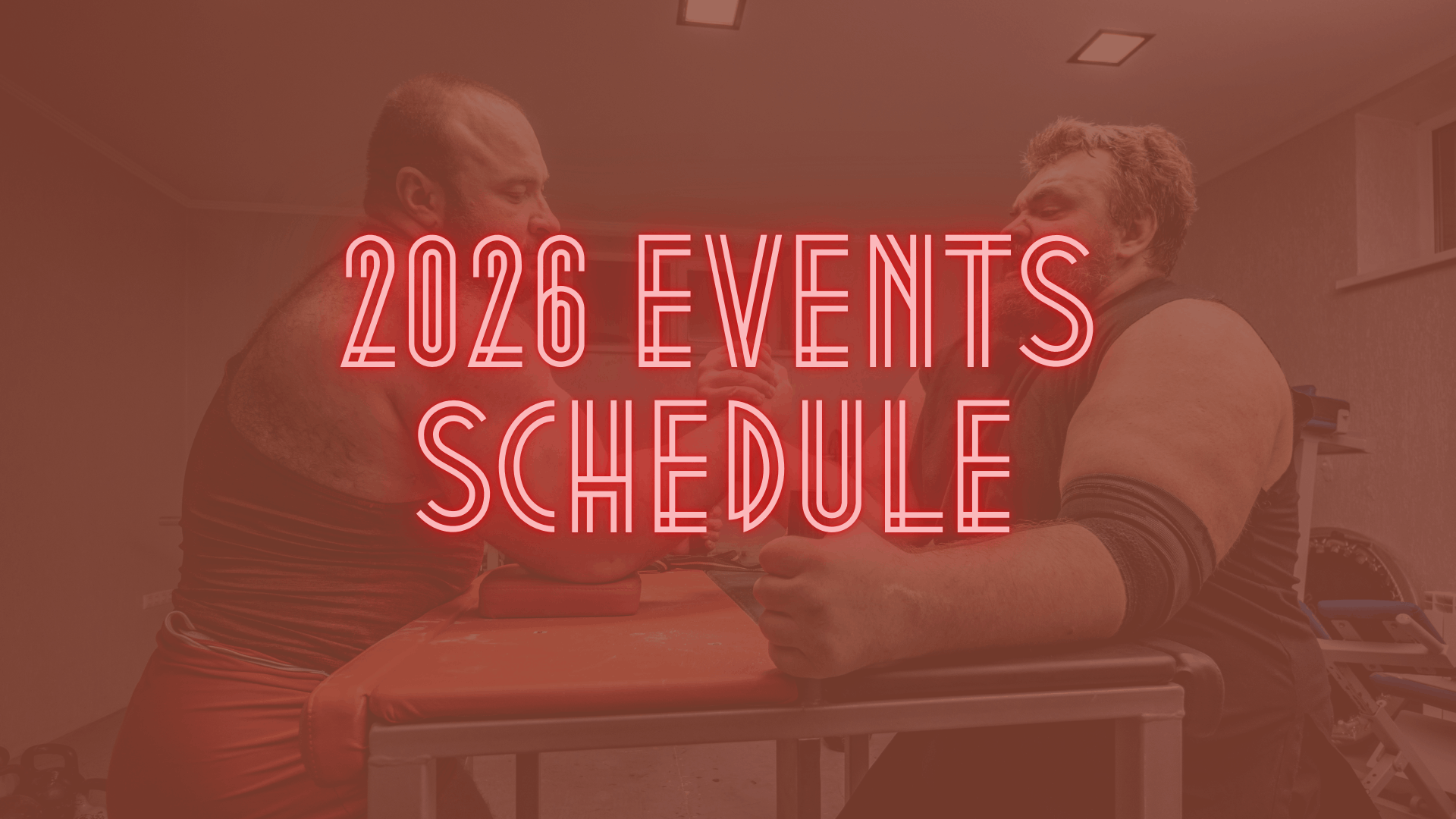 Events Schedule